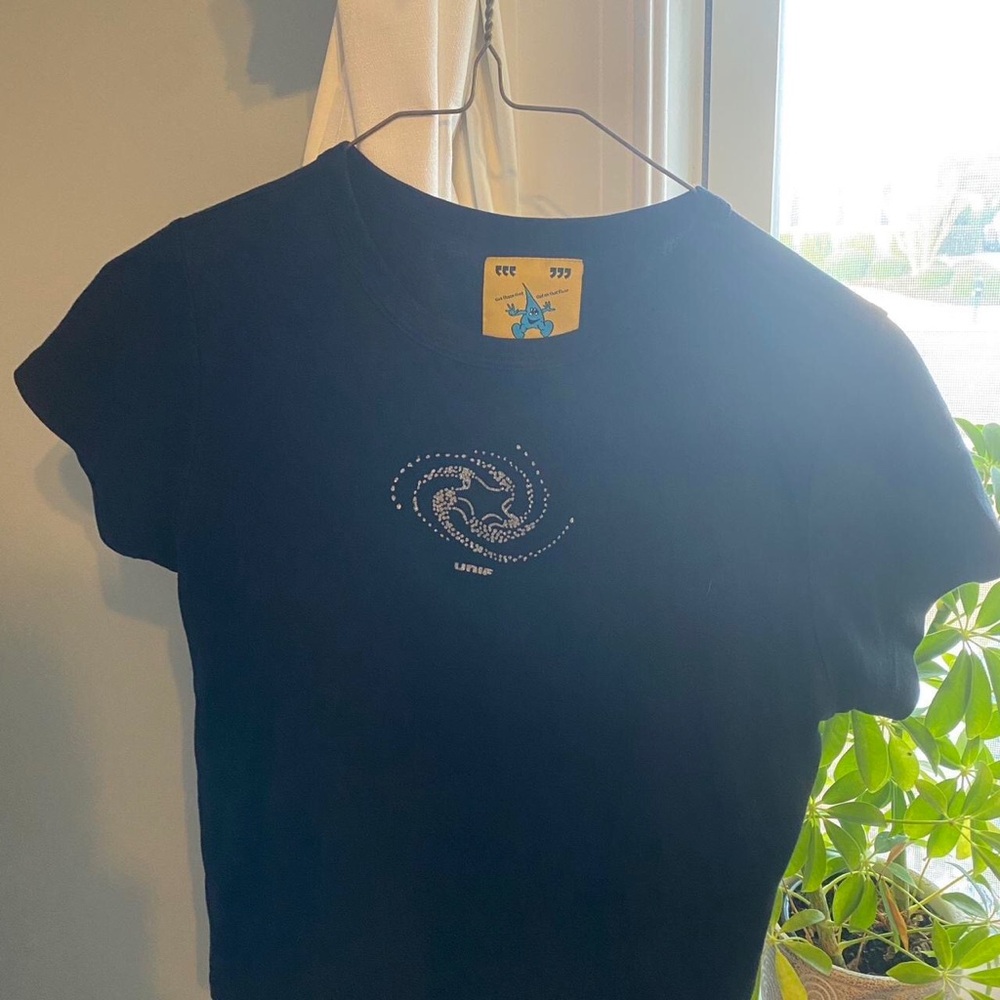 Black Graphic Tee